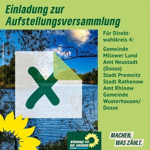 Aufstellungsversammlung für die Landtagswahl 2024